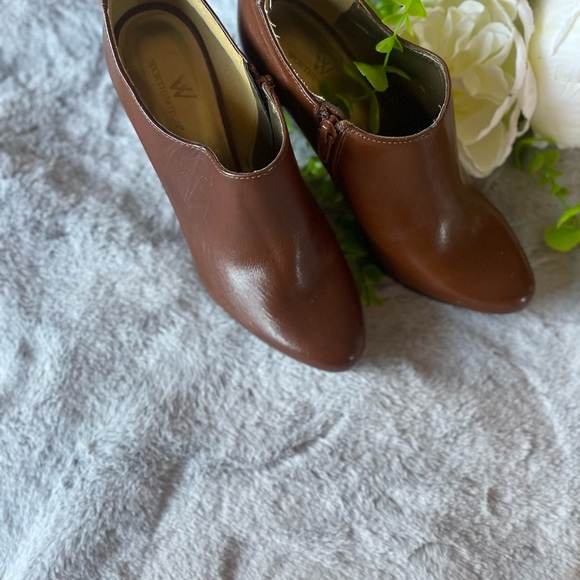 Elegant Brown Ankle Boots WORTHINGTON® - Picture 2 of 14